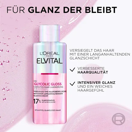 L'Oréal Paris Elvital Glycolic Gloss 5-Minuten Haar-Laminierung