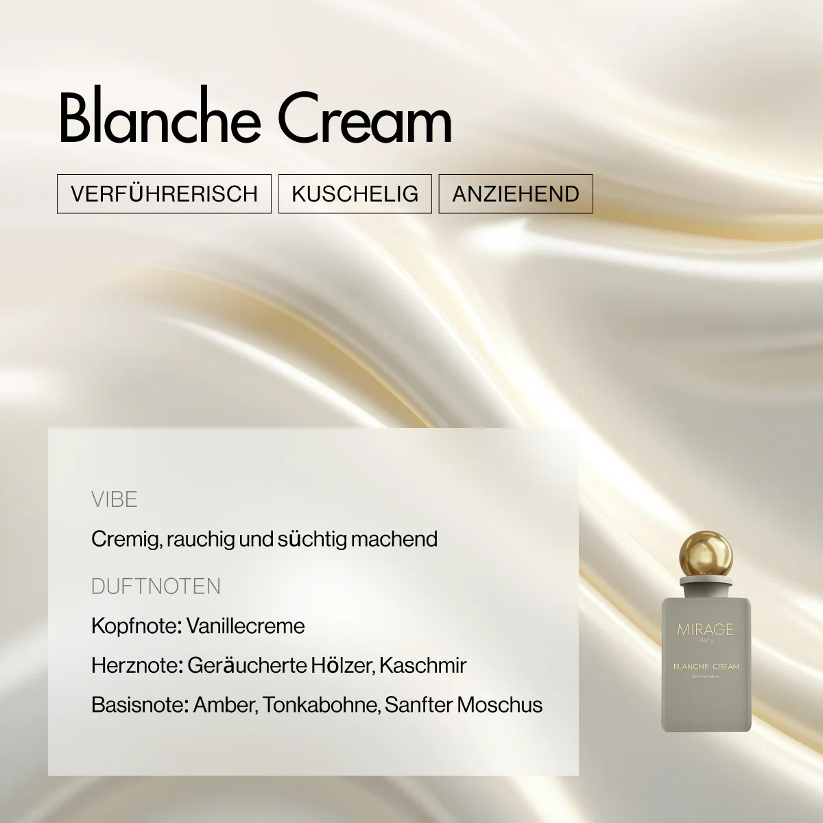 Mirage Blanche Cream