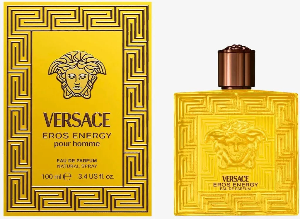 Versace Eros Energy Eau de Parfum Flakon gelb